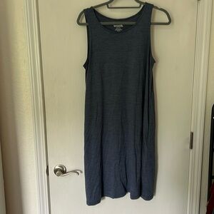 Wool& camellia tencel dress